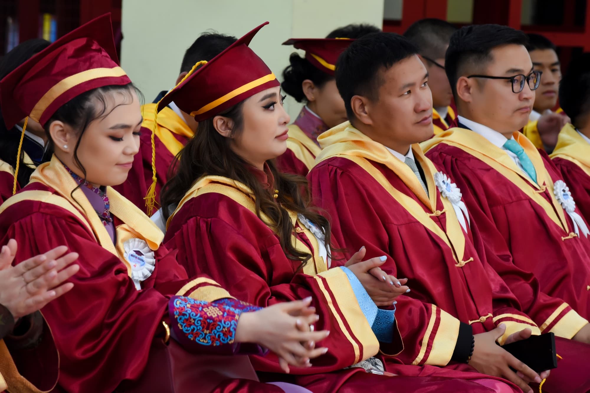 Bachelor graduates at the RIU ceremony