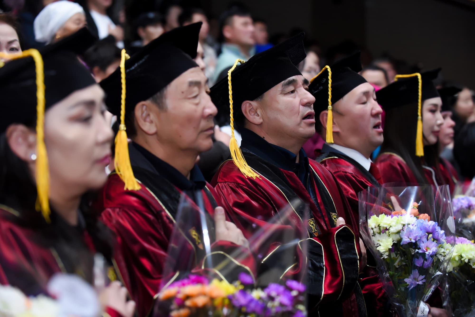 Doctoral graduates at the RIU ceremony